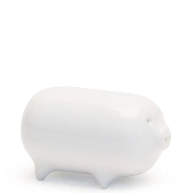 MIYA Company Mori Pig Figurine - White