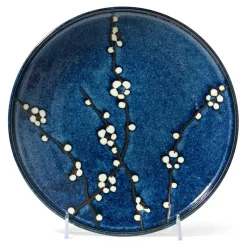 MIYA Company Namako Blossoms 10" Dinner Plate Clearance