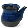 MIYA Company Namako Blue 8 oz. Sauce Pot at Miya Clearance