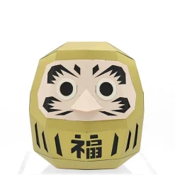 MIYA Company Paper Craft Daruma Gold Small Outlet