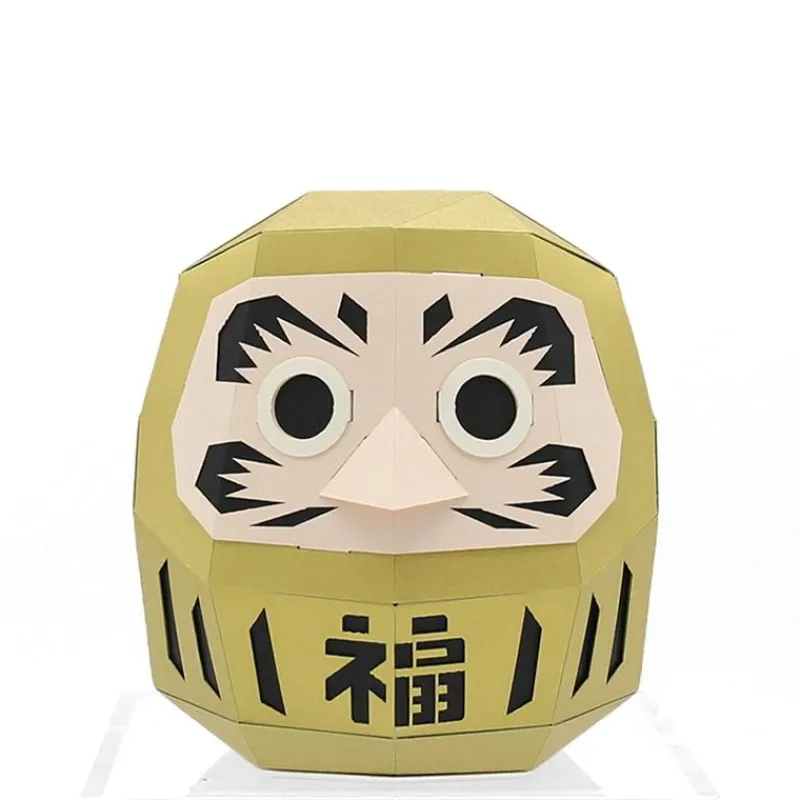 MIYA Company Paper Craft Daruma Gold Small Outlet