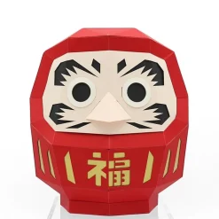 MIYA Company Paper Craft Daruma Red Medium Discount