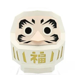 MIYA Company Paper Craft Daruma White Medium Sale