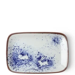 MIYA Company Plate Rabbit & Moon 6-1/2" Discount