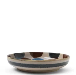 MIYA Company Rustic Dots 7.75" Shallow Bowl Sale