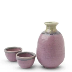 MIYA Company Sake Set Jade Purple Hot
