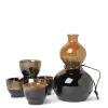 MIYA Company Sake Set Kurotenmoku Kin Outlet