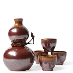 MIYA Company Sake Set Tetsuaka Kin Nagashi New