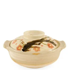 MIYA Company Sakura Donabe Casserole, 32 Oz. Hot