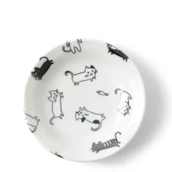 MIYA Company Sauce Dish Cats Playing Best