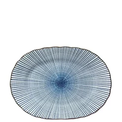 MIYA Company Sendan Tokusa 7.75" X 5.5" Oval Plate