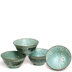 MIYA Company Spring Blossoms Flared Bowl Set at Miya New
