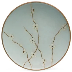 MIYA Company Spring Blossoms 10" Dinner Plate Hot