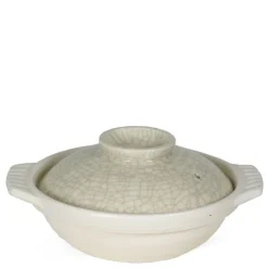 MIYA Company Sumi Kannyu White Donabe Casserole, 22 Oz. Discount