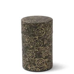 MIYA Company Tea Canister Black/Gold Mum New