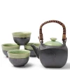 MIYA Company Tea Set Bronze/Jade Square New