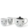 MIYA Company Tea Set Cat White Best