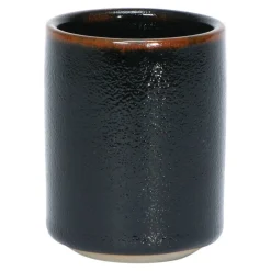 MIYA Company Tenmoku Black 8 oz. teacup Clearance