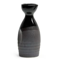 MIYA Company Tenmoku Hankake 8 Oz. Sake Bottle New