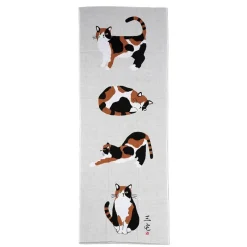 MIYA Company Tenugui Cat Poses Best