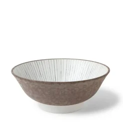 MIYA Company Tokusa Gray 8.25" Bowl Hot