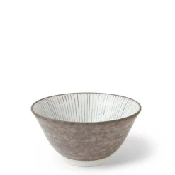 MIYA Company Tokusa Gray 5.25" Rice Bowl Outlet