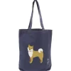 MIYA Company Tote Bag Shiba Navy Clearance