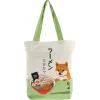 MIYA Company Tote Bag White Shiba Ramen Outlet