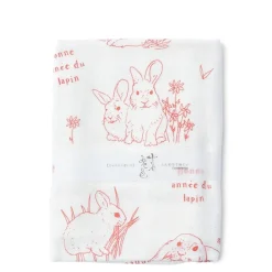 MIYA Company Towel Red Rabbits Sale