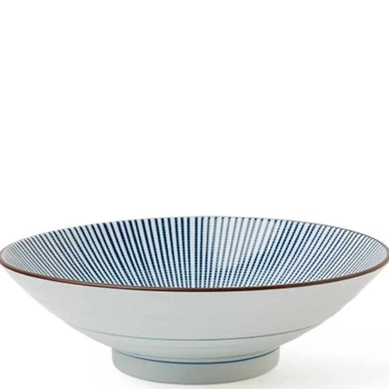 MIYA Company Visit Miya for our Blue Sendan Tokusa Collection. Blue lines radiate from the center of the piece that grow to reach the rims. Shop now! Discount