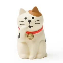 MIYA Company White cat figurine Best