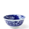 MIYA Company Wild blue koi fish design on a ceramic bowl made in Japan available at Miya. Sale