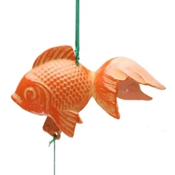 MIYA Company Wind Chime Goldfish Orange 2-3/4" Hot