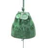 MIYA Company Wind Chime Owl Green 1-7/8" Sale
