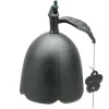 MIYA Company Wind Chime Plum Bell Black 5" Outlet