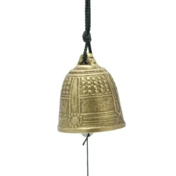 MIYA Company Wind Chime Temple Bell Gold XL Hot