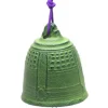 MIYA Company Wind Chime Temple Bell Green 2-1/2" Sale