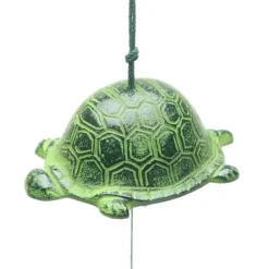 MIYA Company Wind Chime Turtle Green 1-1/2" Online