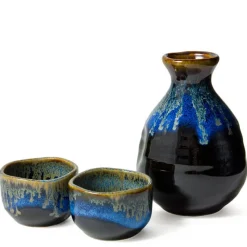 MIYA Company Yuugata Glaze Sake Set at Miya Best