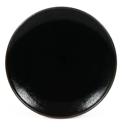 MIYA Company Yuzu Tenmoku Black 10" Dinner Plate at Miya Online